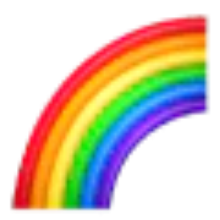 rainbow colours icon